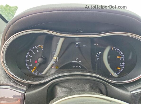 1C4RJFCG6KC577567 2019 JEEP GRAND White Vista del cuadro de instrumentos