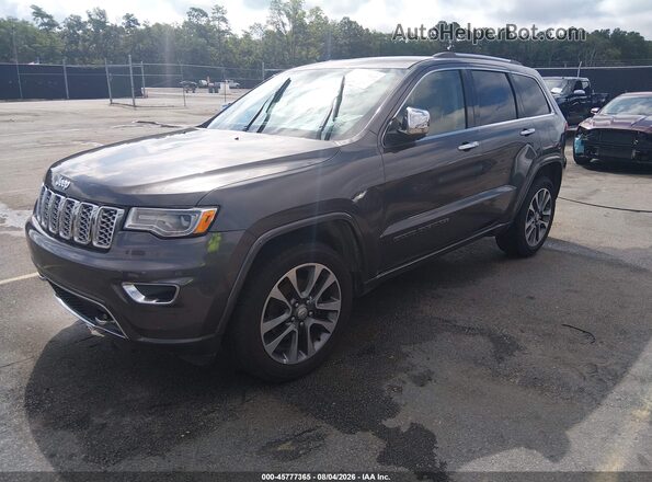 1C4RJFCG7HC949636 2017 JEEP GRAND CHEROKEE Серый Передняя левая четверть
