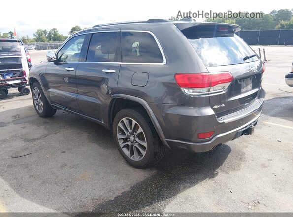1C4RJFCG7HC949636 2017 JEEP GRAND CHEROKEE Серый Задняя левая четверть