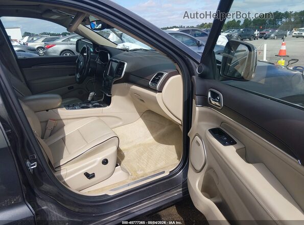 1C4RJFCG7HC949636 2017 JEEP GRAND CHEROKEE Серый Вид салона спереди