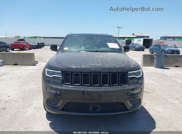 1C4RJFCG7JC458831 2018 JEEP GRAND CHEROKEE Black Вид щитка приладів