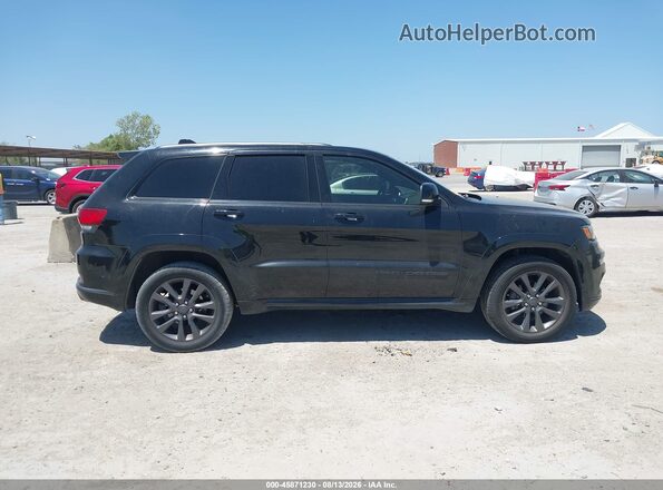 1C4RJFCG7JC458831 2018 JEEP GRAND CHEROKEE Black Вид задньої частини салону