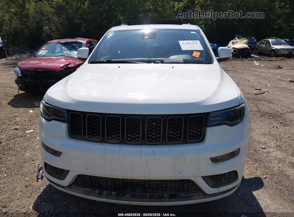 1C4RJFCG7KC845056 2019 JEEP GRAND CHEROKEE Белый Вид щитка приборов