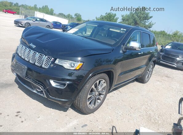 1C4RJFCG8HC641519 2017 JEEP GRAND CHEROKEE Black წინა მარცხენა ხედი სამი მეოთხედიდან