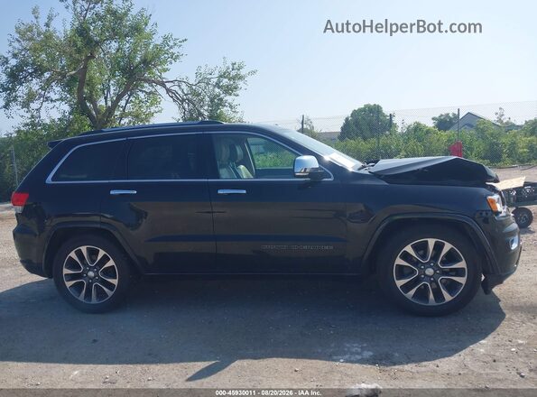 1C4RJFCG8HC641519 2017 JEEP GRAND CHEROKEE Black უკანა სალონის ხედი