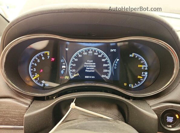 1C4RJFCG8MC704404 2021 JEEP GRAND Black Vista del cuadro de instrumentos