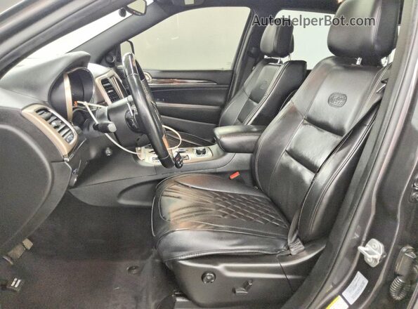 1C4RJFCG9HC676716 2017 JEEP GRAND Угольный Вид салона спереди
