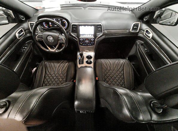 1C4RJFCG9HC676716 2017 JEEP GRAND Угольный Вид панели приборов