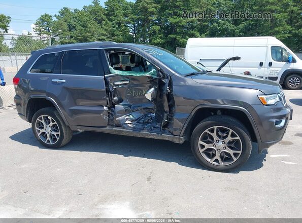 1C4RJFCG9KC727767 2019 JEEP GRAND CHEROKEE Gray Widok wnętrza z tyłu