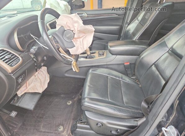 1C4RJFCGXHC770135 2017 JEEP GRAND Black Front interior view