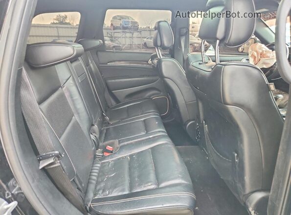 1C4RJFCGXHC770135 2017 JEEP GRAND Black Rear interior view