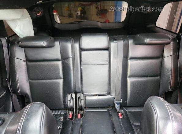 1C4RJFCGXHC770135 2017 JEEP GRAND Black Rear seats view