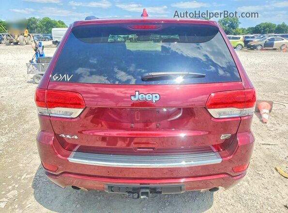1C4RJFCGXKC640119 2019 JEEP GRAND Red Вид ззаду