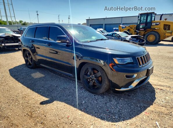 1C4RJFCM0GC454831 2016 JEEP GRAND Черный Передняя правая четверть