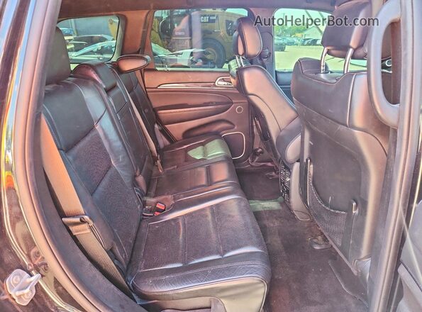 1C4RJFCM0GC454831 2016 JEEP GRAND Черный Вид задней части салона