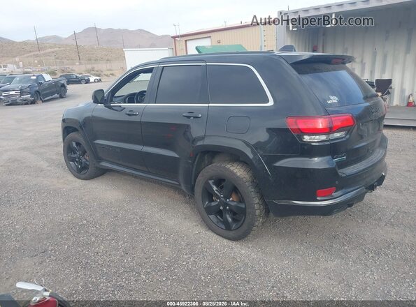1C4RJFCMXGC389017 2016 JEEP GRAND CHEROKEE Black Задня ліва чверть