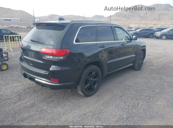 1C4RJFCMXGC389017 2016 JEEP GRAND CHEROKEE Black Задня права чверть