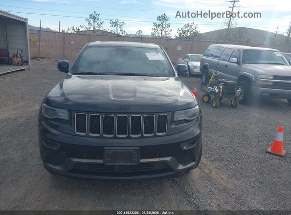 1C4RJFCMXGC389017 2016 JEEP GRAND CHEROKEE Black Вид щитка приладів