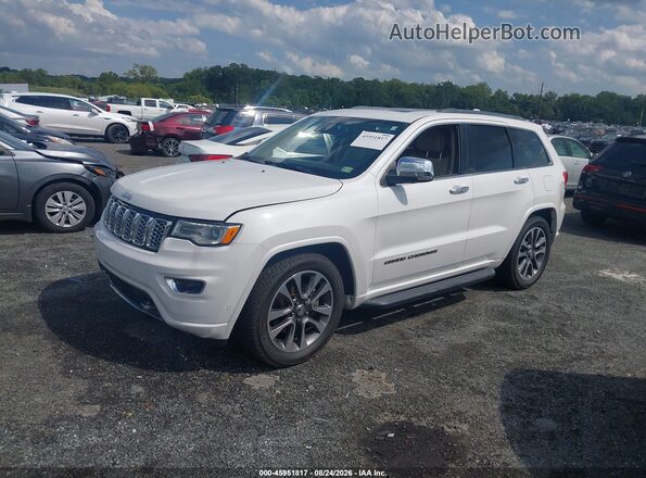 1C4RJFCMXJC395990 2018 JEEP GRAND CHEROKEE White Vista tres cuartos delantera izquierda