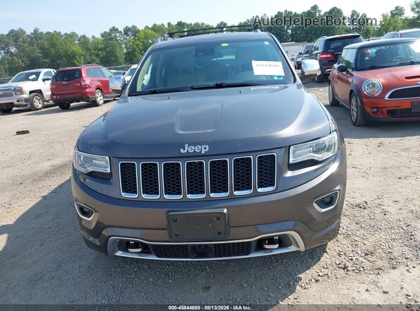 1C4RJFCT0GC361024 2016 JEEP GRAND CHEROKEE Gray Вид щитка приладів