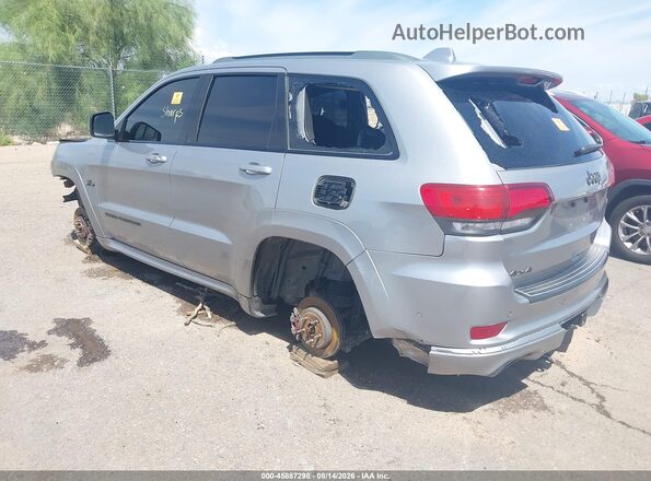 1C4RJFCT0JC499198 2018 JEEP GRAND CHEROKEE Silver Tył lewy