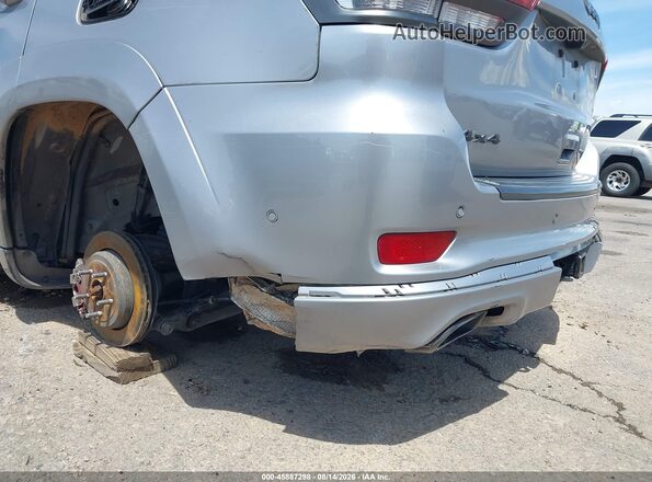 1C4RJFCT0JC499198 2018 JEEP GRAND CHEROKEE Silver Widok zestawu wskaźników