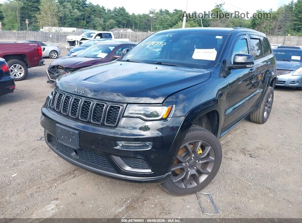 1C4RJFCT0LC251682 2020 JEEP GRAND CHEROKEE Black Առջևի ձախ երեք քառորդ տեսարան