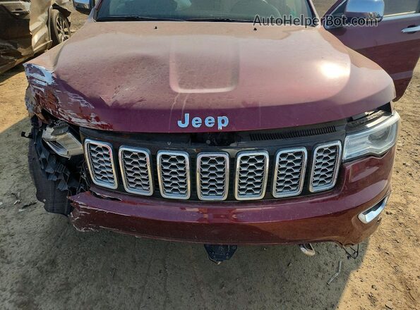 1C4RJFCT2JC179056 2018 JEEP GRAND Burgundy Vista interior trasera