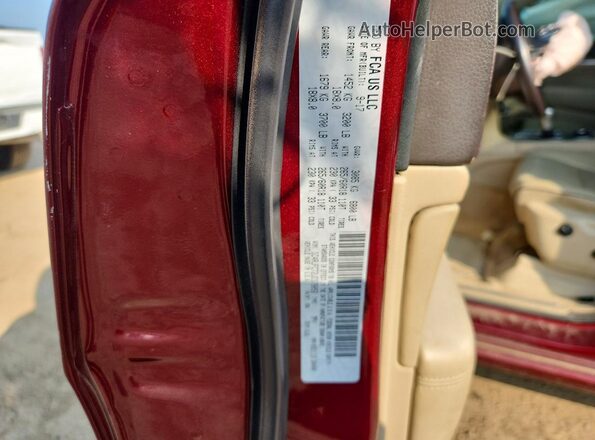 1C4RJFCT2JC179056 2018 JEEP GRAND Burgundy Vista del compartimento del motor