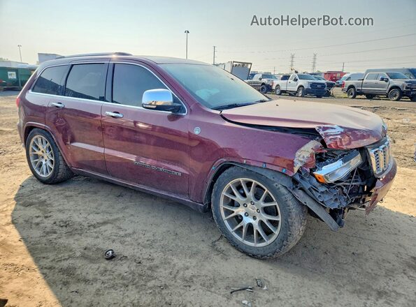 1C4RJFCT2JC179056 2018 JEEP GRAND Burgundy Delantero derecho