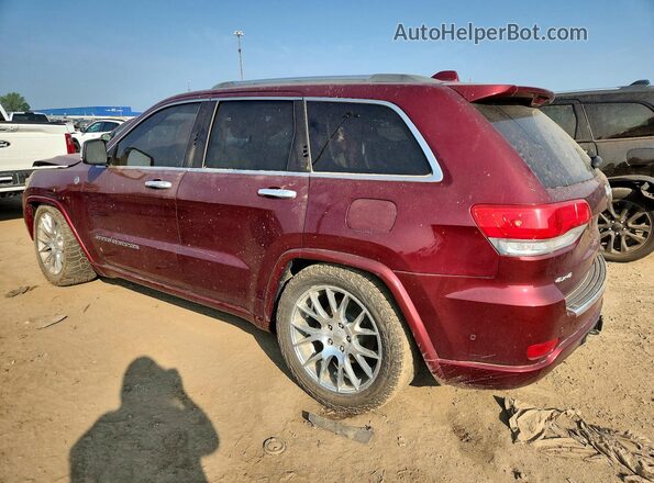 1C4RJFCT2JC179056 2018 JEEP GRAND Burgundy Trasero izquierdo