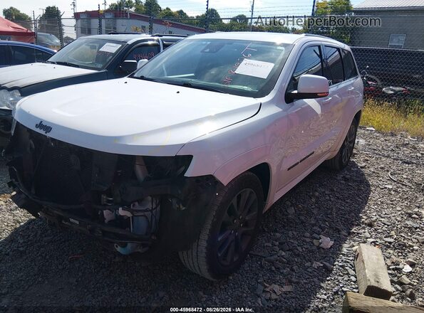 1C4RJFCT2KC856608 2019 JEEP GRAND CHEROKEE White Vista tres cuartos delantera izquierda