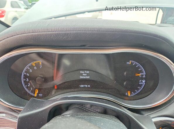 1C4RJFCT4HC711143 2017 JEEP GRAND Black Widok zestawu wskaźników