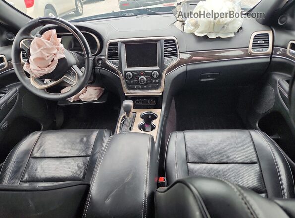 1C4RJFCT4HC711143 2017 JEEP GRAND Black Widok deski rozdzielczej