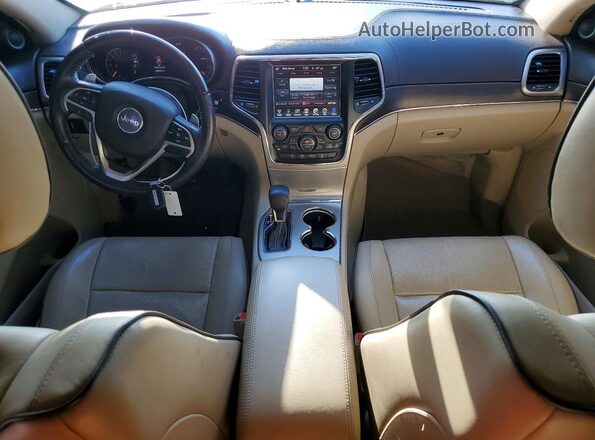1C4RJFCT5HC678380 2017 JEEP GRAND Темно-бордовый Вид панели приборов