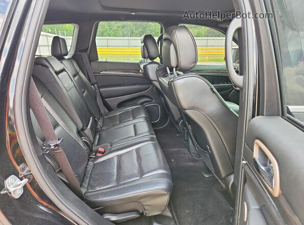 1C4RJFCT5HC867269 2017 JEEP GRAND Black Vista de los asientos traseros
