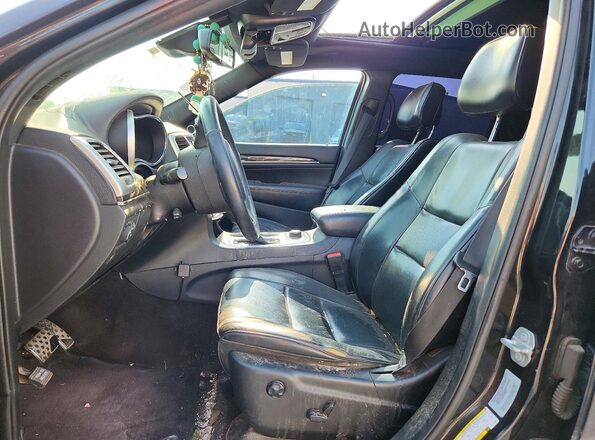 1C4RJFCT6GC427382 2016 JEEP GRAND Black Widok wnętrza z przodu