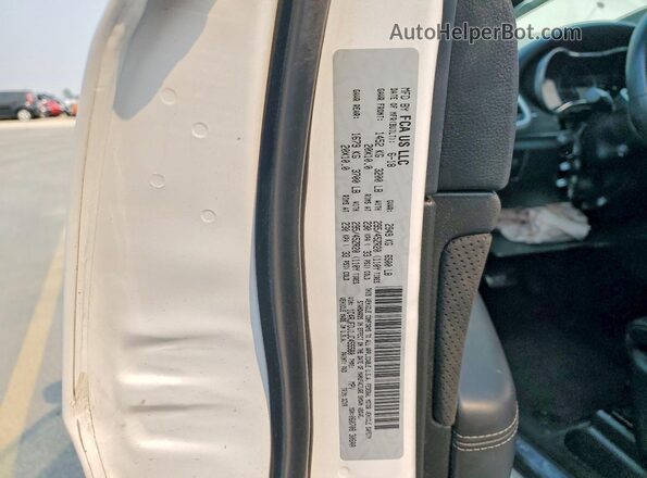 1C4RJFDJ1JC455580 2018 JEEP GRAND White Vista de la etiqueta del VIN