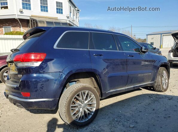 1C4RJFJG0JC393209 2018 JEEP GRAND Blue Rear right