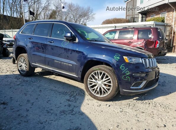 1C4RJFJG0JC393209 2018 JEEP GRAND Blue Front right