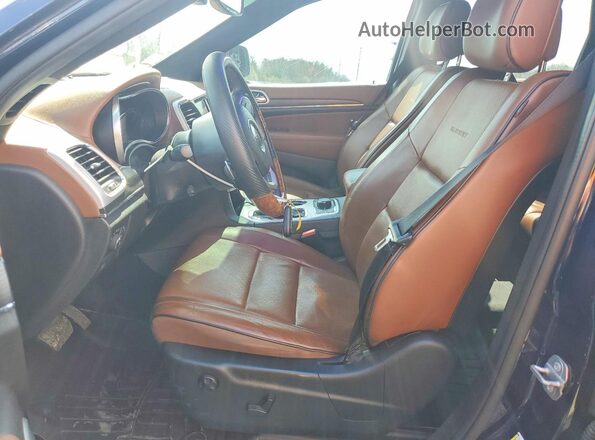 1C4RJFJG0JC393209 2018 JEEP GRAND Blue Front interior view