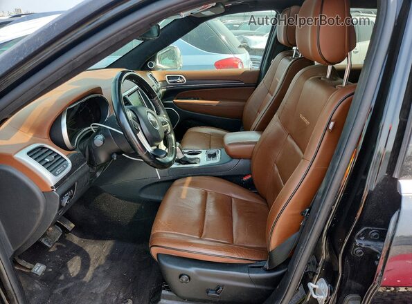 1C4RJFJG1JC243593 2018 JEEP GRAND Black წინა სალონის ხედი