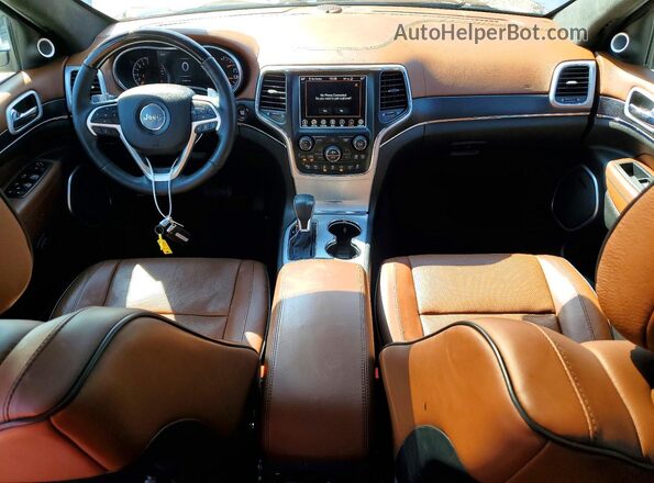 1C4RJFJG3JC147593 2018 JEEP GRAND White Вид панелі приладів