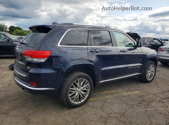 1C4RJFJG3JC166838 2018 JEEP GRAND Blue Tył prawy