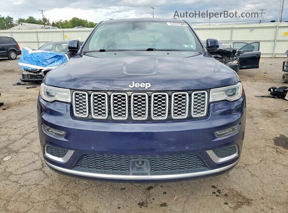 1C4RJFJG3JC166838 2018 JEEP GRAND Blue Widok z przodu