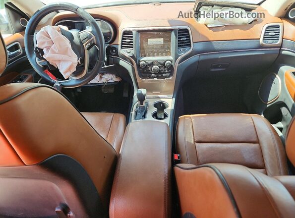 1C4RJFJG6GC312531 2016 JEEP GRAND Белый Вид панели приборов