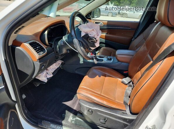 1C4RJFJG6GC312531 2016 JEEP GRAND Белый Вид салона спереди