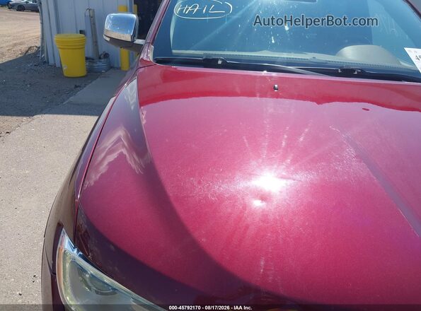 1C4RJFJG8GC324437 2016 JEEP GRAND CHEROKEE Maroon Front view
