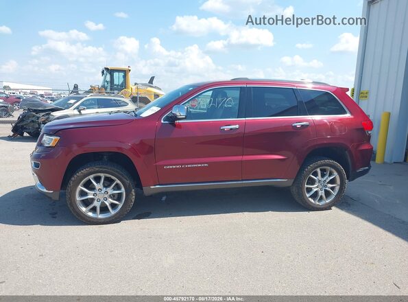 1C4RJFJG8GC324437 2016 JEEP GRAND CHEROKEE Maroon 360 interior view