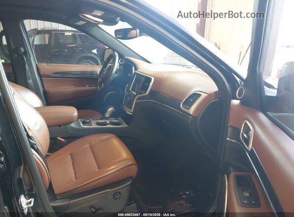 1C4RJFJG8JC209215 2018 JEEP GRAND CHEROKEE Black Front interior view